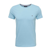 Tommy Hilfiger Logo Extra Slim Fit Sleepy Blue T-Shirt