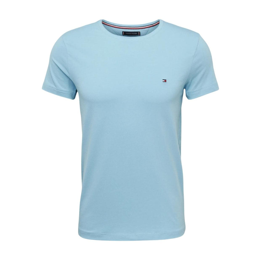 Tommy Hilfiger Logo Extra Slim Fit Sleepy Blue T-Shirt