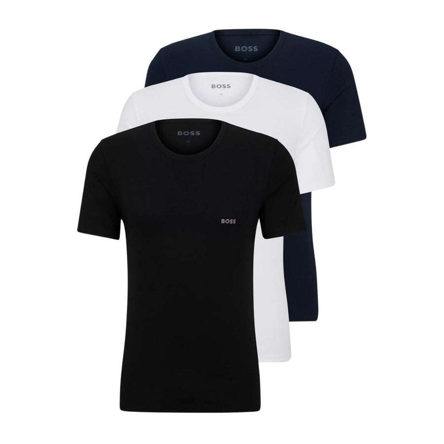 BOSS Regular Fit Three-Pack T-Shirt