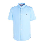 Tommy Hilfiger Flex Poplin Sweet Blue Short Sleeve Shirt