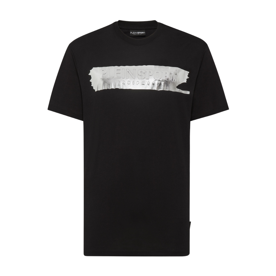 Plein Sport Black Metallic T-Shirt