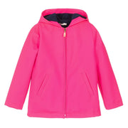 Billieblush Pink Matt Coated Hooded Raincoat