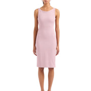 Emporio Armani Jacquard Jersey Pink Tube Dress