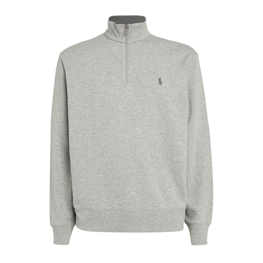 Ralph Lauren Grey Half Zip Sweatshirt