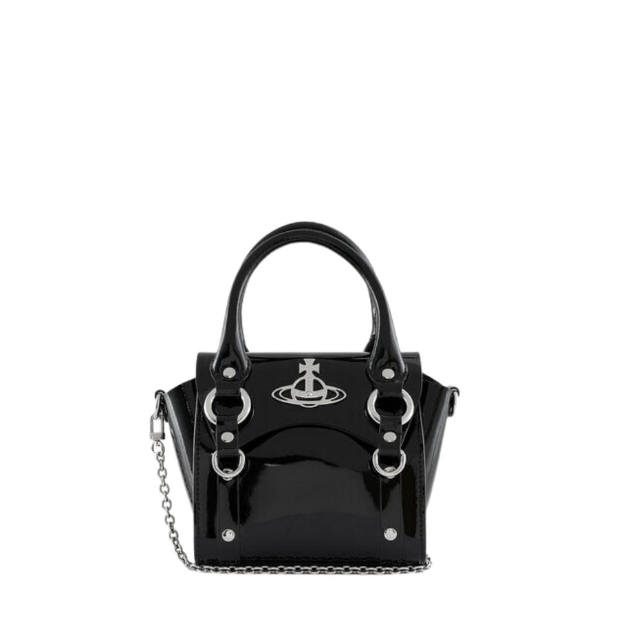 Vivienne Westwood Black Betty Mini Chain Tote Bag