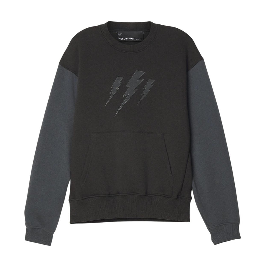 Neil Barrett Thunderbolt Black Sweatshirt