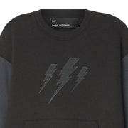 Neil Barrett Thunderbolt Black Sweatshirt