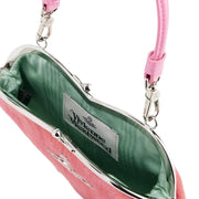 Vivienne Westwood Belle Heart Pink Frame Bag