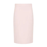 Emporio Armani Pink Cady Crepe Midi Pencil Skirt