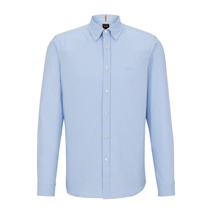 BOSS Rickert Regular Fit Sky Blue Shirt