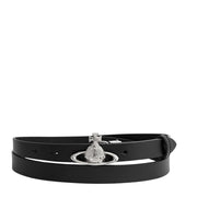 Vivienne Westwood Palladio Small Orb Buckle Belt