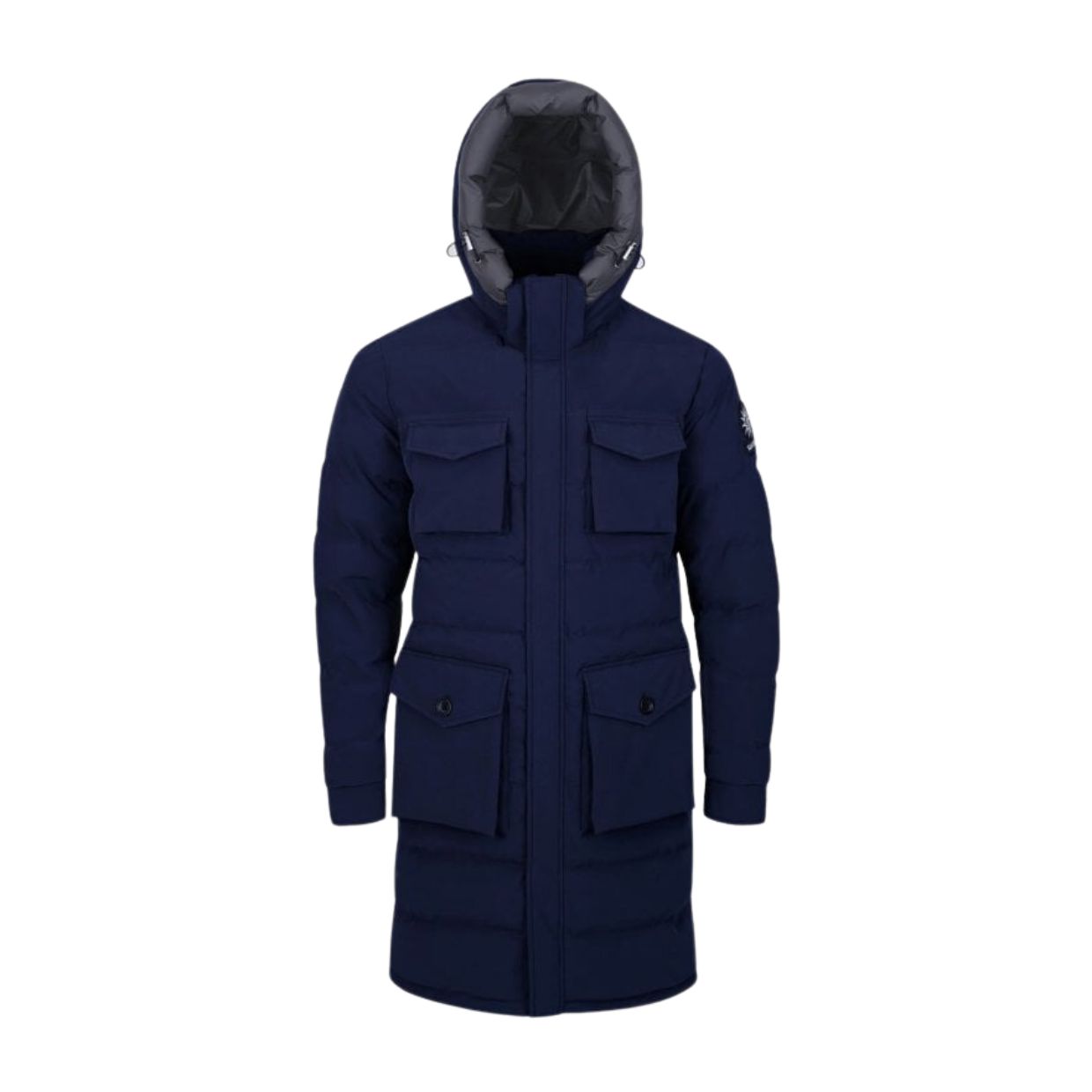 Sandbanks Navy Brankstone Long Puffer