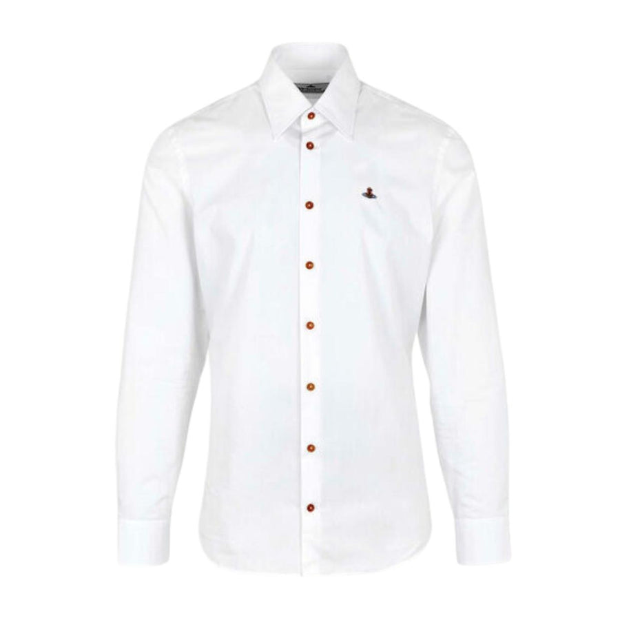 Vivienne Westwood Multi-Coloured Orb Ghost White Shirt