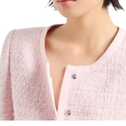 Emporio Armani Lurex Tweed Pink Jacket