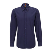 BOSS Relegant Navy Regular Fit Shirt