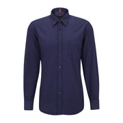 BOSS Relegant Navy Regular Fit Shirt