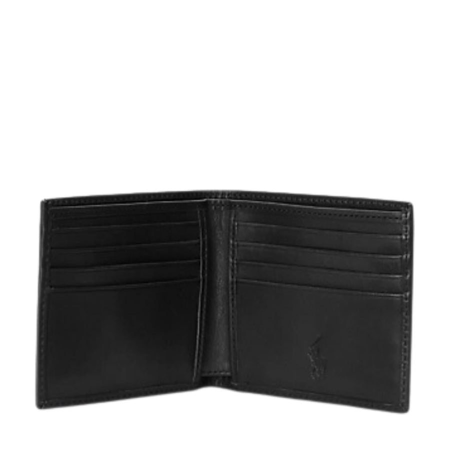 Polo Ralph Lauren Logo Leather Billfold Wallet