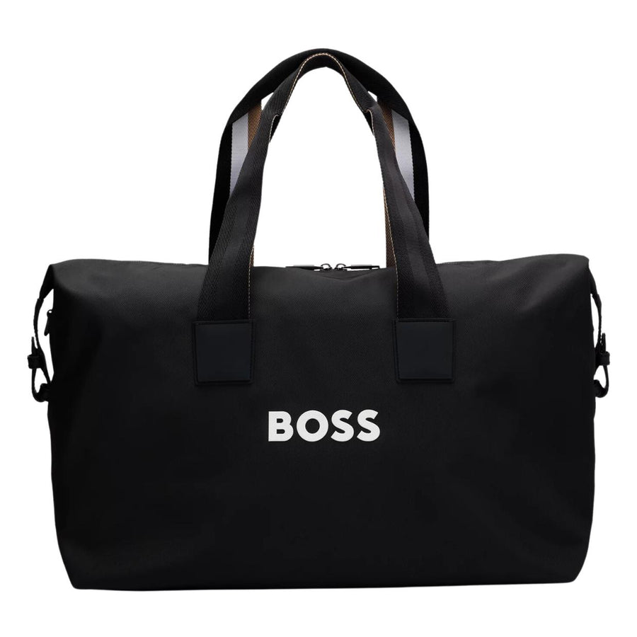 BOSS Contrast Logo Catch 3.0 Black Holdall Bag
