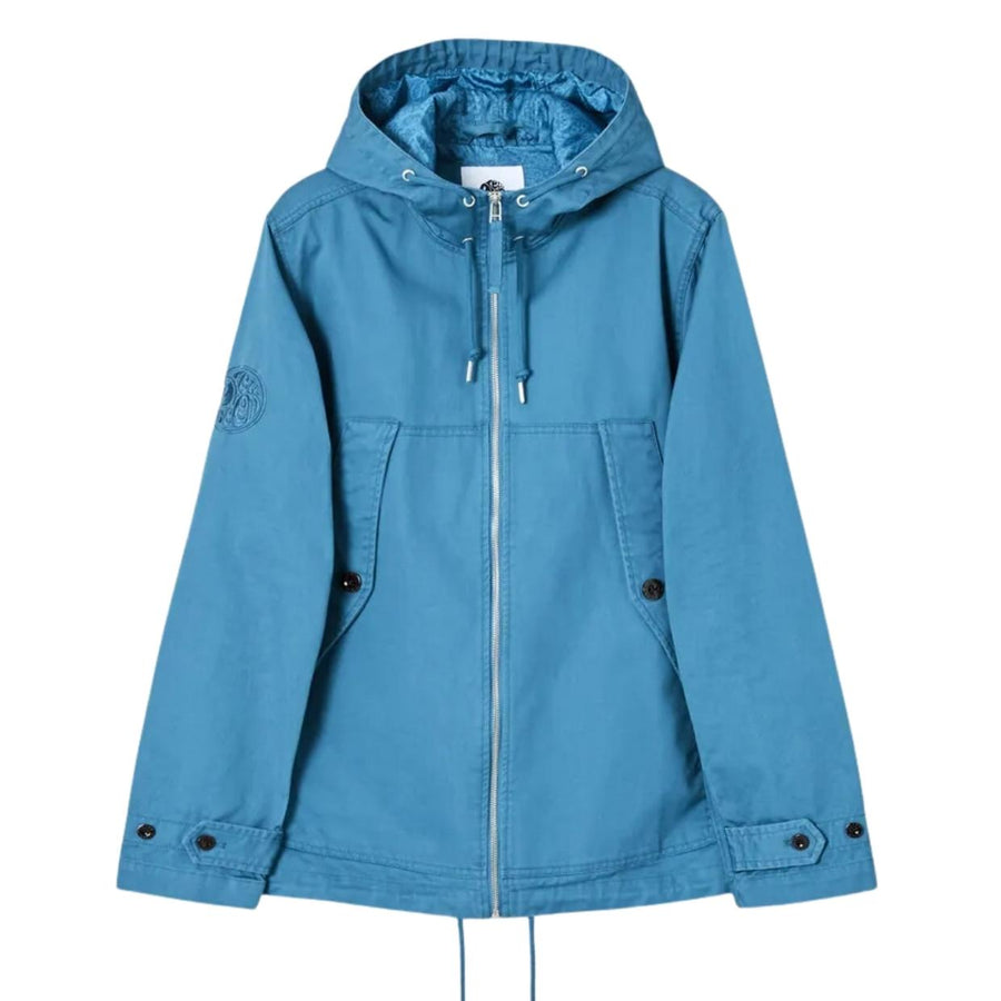 Pretty Green Cooper Short Parka Turquoise Jacket