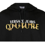 Versace Jeans Couture Chain-Link Black Hoodie