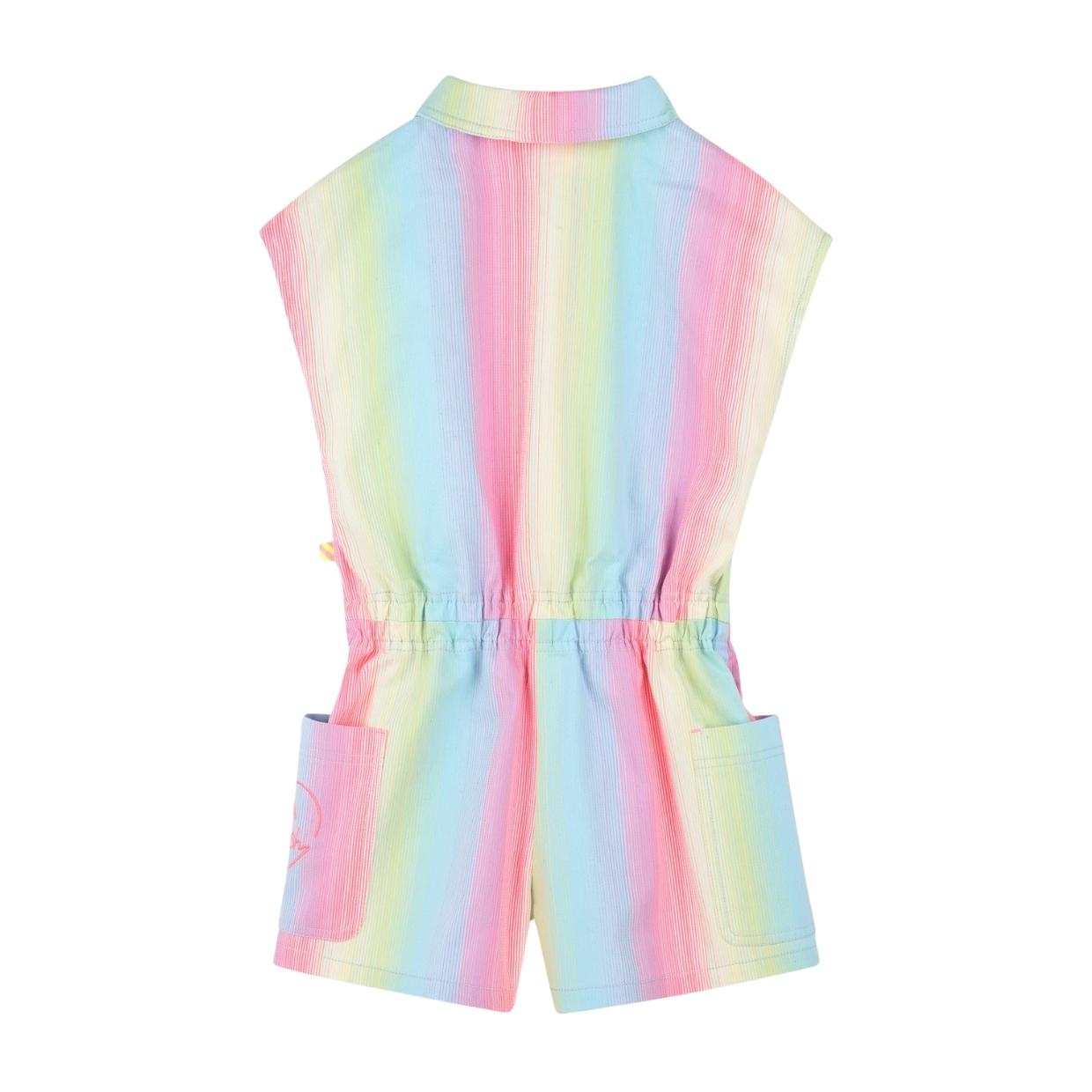 Billieblush Kids Multicoloured Stripe Playsuit