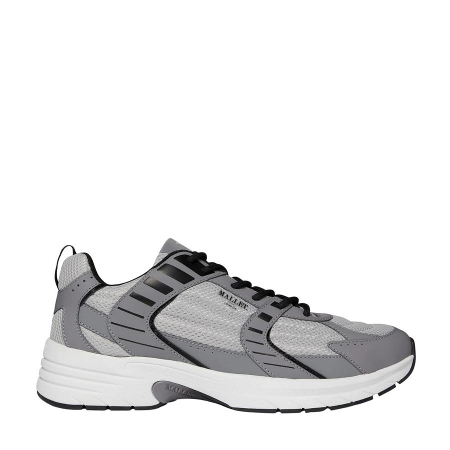 Mallet Holloway Ice Grey Trainers