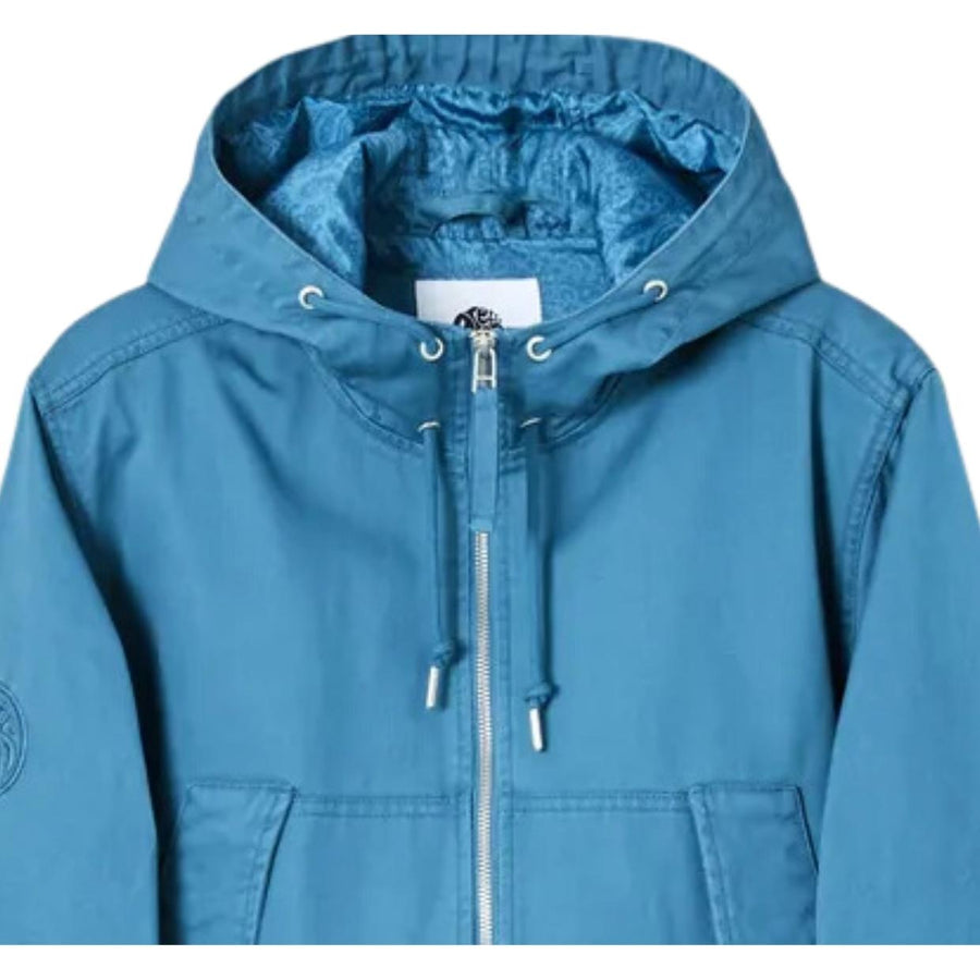 Pretty Green Cooper Short Parka Turquoise Jacket