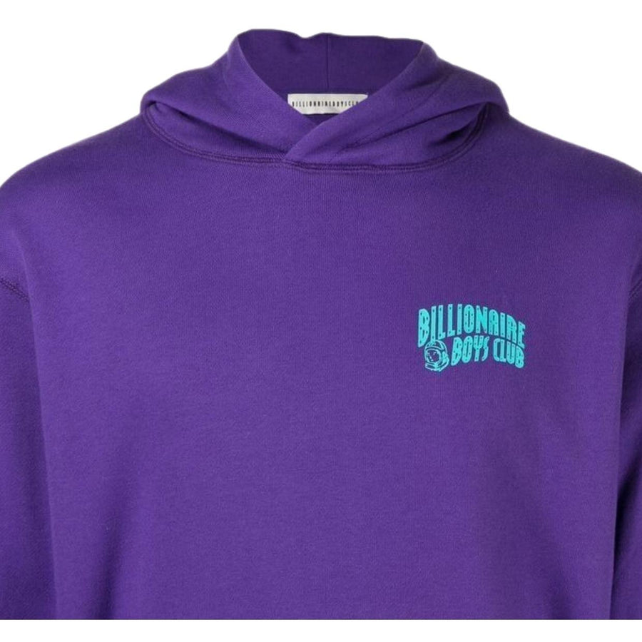 Billionaire Boys Club Small Arch Logo Purple Hoodie