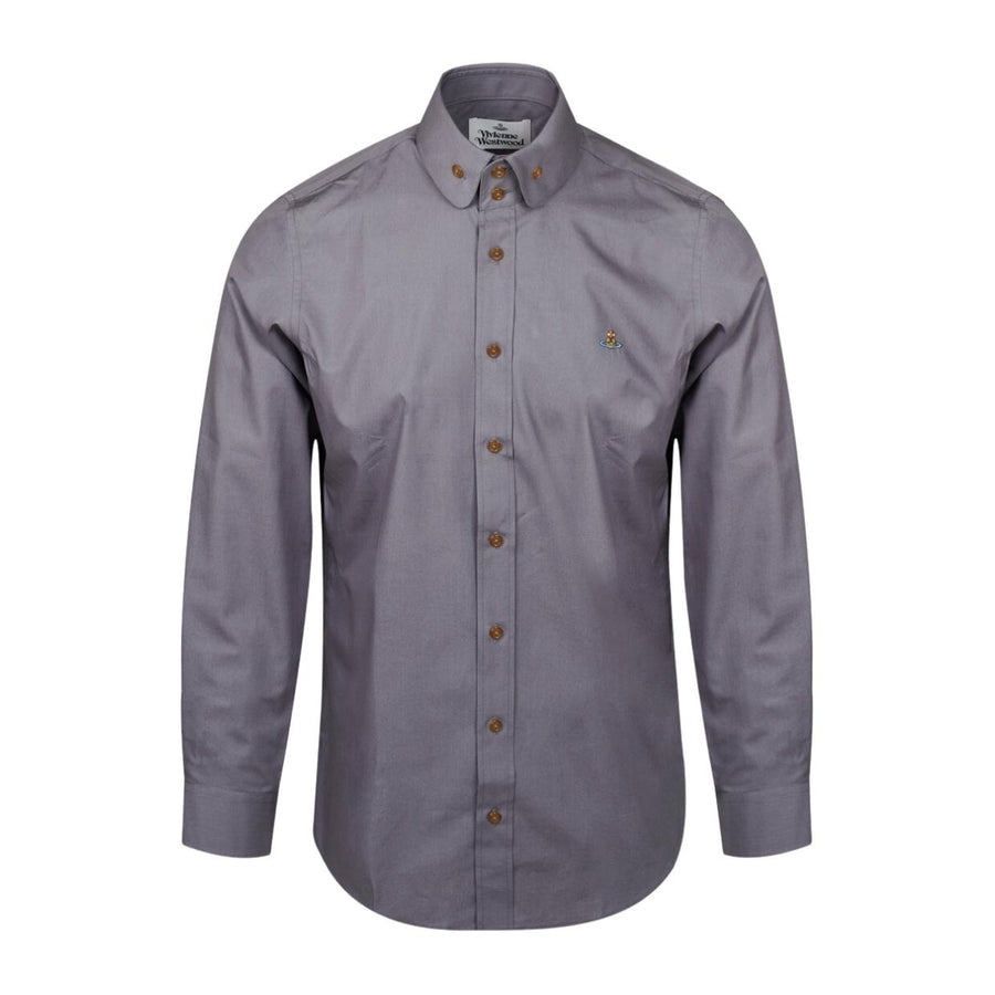 Vivienne Westwood Grey Two Button Krall Shirt