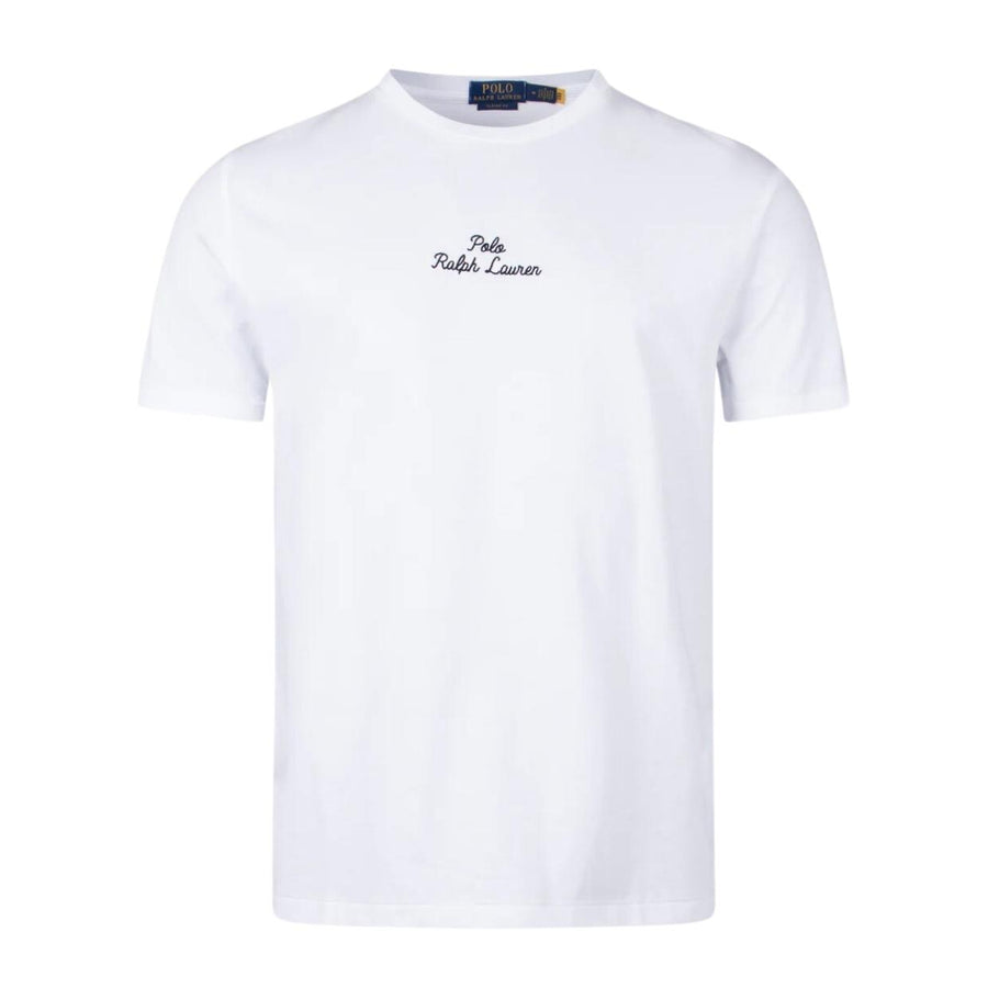 Polo Ralph Lauren Embroidered Logo White T-Shirt