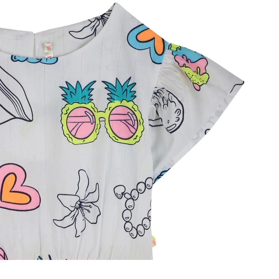 Billieblush Kids Colourful Graphic Print Dress