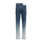 MSGM Slim Fit Faded Blue Denim Jeans