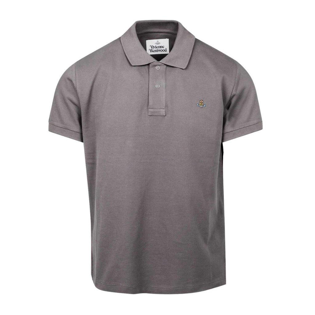 Vivienne Westwood Grey Classic Polo Shirt – Retro Designer Wear