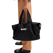 BOSS Contrast Logo Catch 3.0 Black Holdall Bag