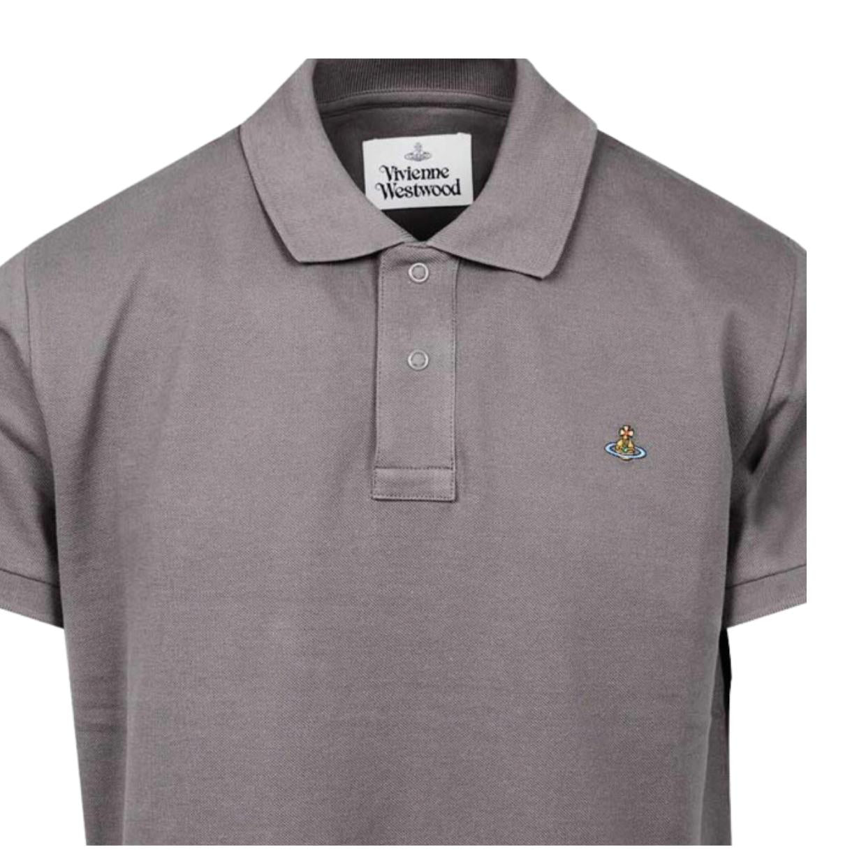 Vivienne Westwood Grey Classic Polo Shirt