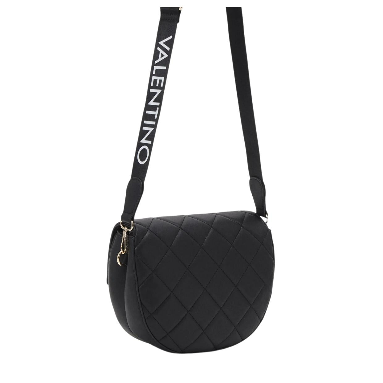 Valentino Bags Quilted Bigs Mat Black Crossbody Bag