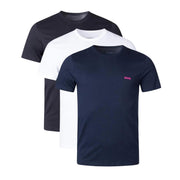 BOSS Regular Fit Crew Neck Three Pack T-Shirt