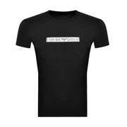 Emporio Armani Bodywear Logo Label Black T-Shirt