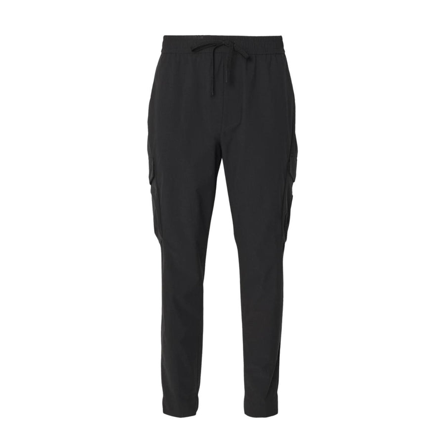 BOSS Tapered Fit Urbanex Black Cargo Pants