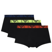 Emporio Armani Bodywear Three Pack Logo Waist Boxer