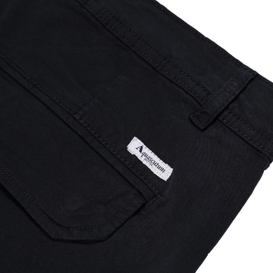 Aquascutum Active Relaxed Fit Navy Cargo Shorts