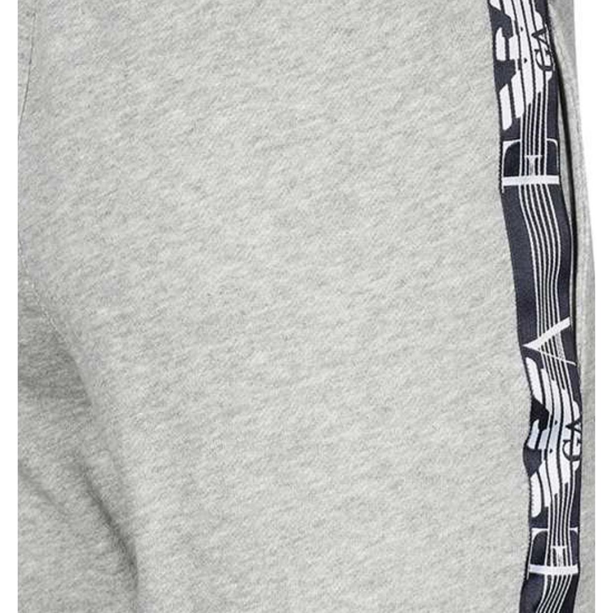 Emporio Armani Bodywear Logo Tape Grey Sweat Shorts