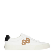 BOSS Aiden Tenn Double Monogram White Trainers