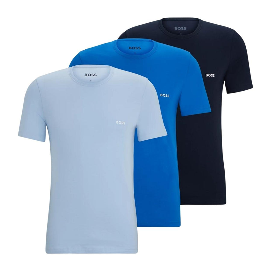 BOSS Regular Fit Three-Pack Classic T-Shirt