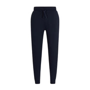 BOSS Embroidered Logo Navy Jogging Bottoms