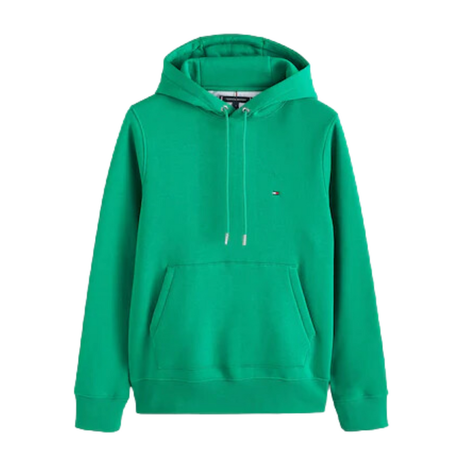 Tommy Hilfiger Classic Flag Logo Olympic Green Hoodie