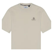 Aquascutum Active Printed Small Logo Off-White T-Shirt