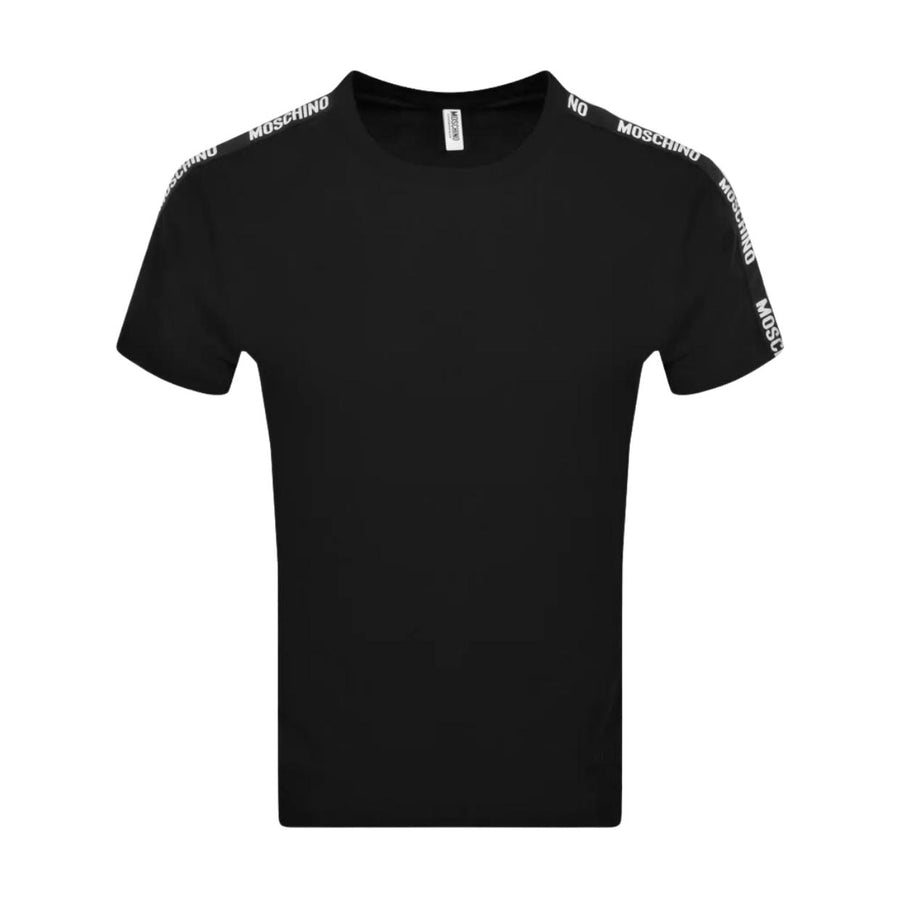 Moschino Underwear Logo Tape Black T-Shirt