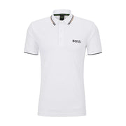 BOSS Paddy Pro Regular Fit White Polo Shirt