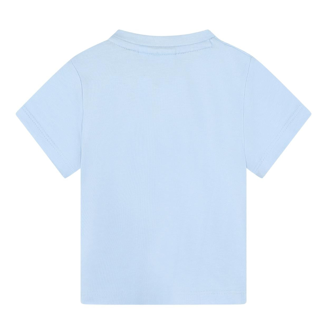 BOSS Baby Print Logo Sky Blue T-Shirt
